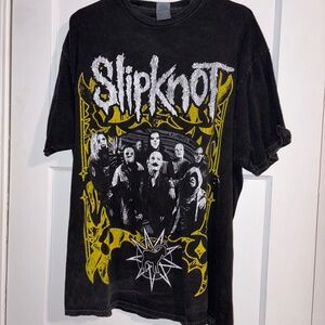 Slipknot  2x Black Graphic T-Shirt